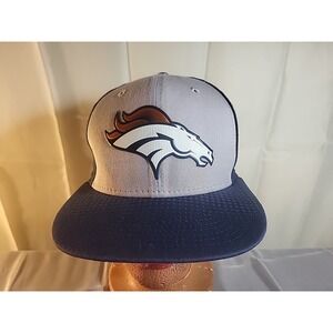 Denver Broncos New Era Snapback Blue And Gray